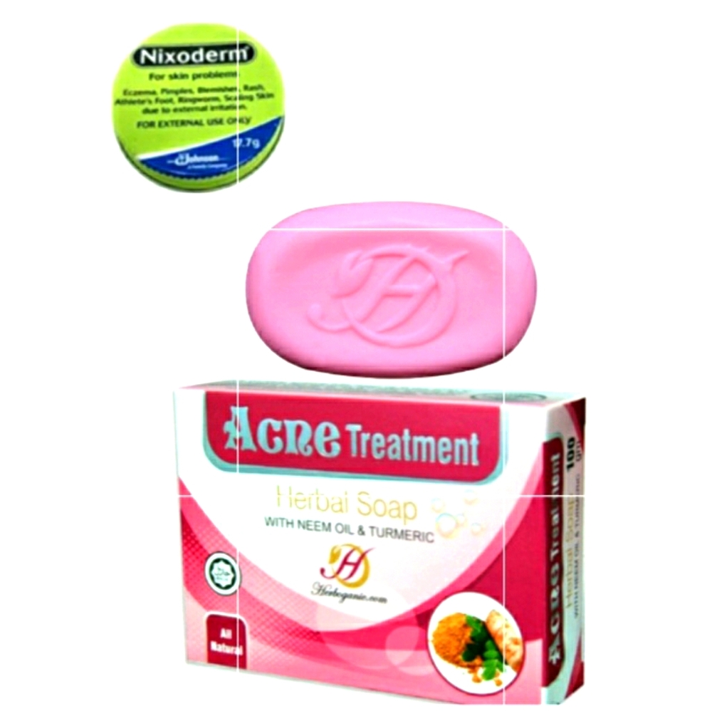 Nixoderm For Skin Problem, ACNE, Ezcema, (Combo)
